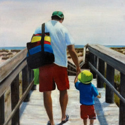 A Day with Ezra - Paintings