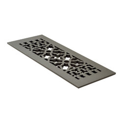 Reggio Register - Reggio Register 614, Oil-Rubbed Bronze Aluminum, No Holes - Registers Grilles And Vents