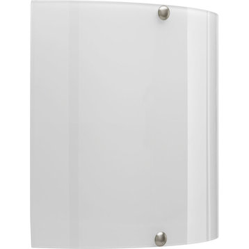 1-Light LED Wall Sconce With Ac LED Module, White