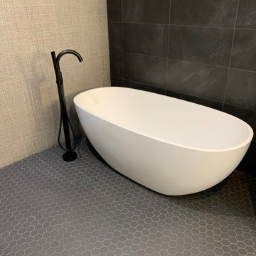 Full House Renovation - Master Bathroom Tile Installation