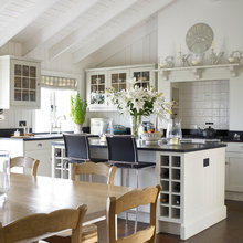 Rafters over cabinets
