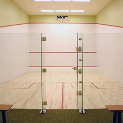 Maple Squash Court - Deck Tiles And Planks