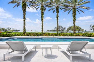 Pool - coastal pool idea in Miami