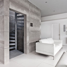 Cement walls and countertops
