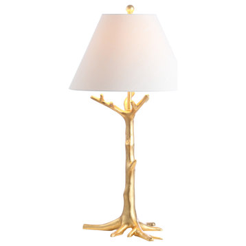 Galen 33.5" Resin Led Table Lamp, Gold