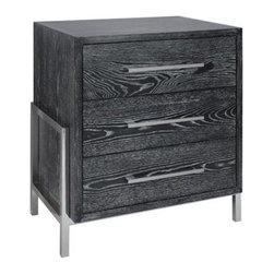 Worlds Away - Worlds Away Cohen Drawer Side Table - Side Tables And End Tables