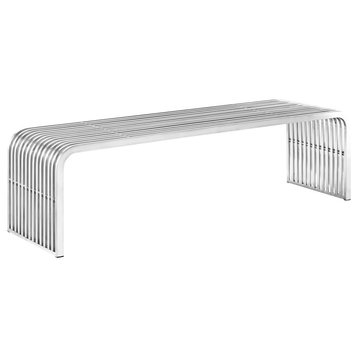 Jack 60" Stainless Steel Bench