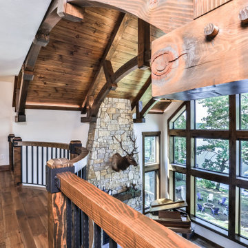 Legacy Home - Timber Trusses & Rails