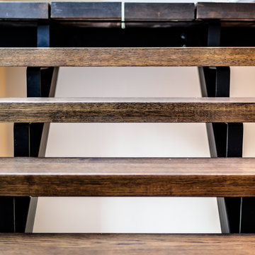Staircase in a residential Toronto home