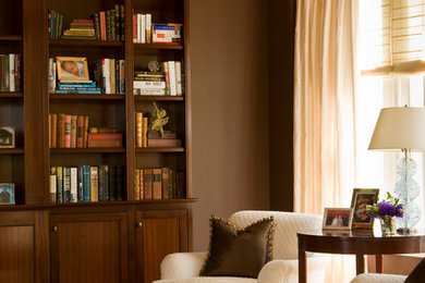 Family room - traditional family room idea in DC Metro