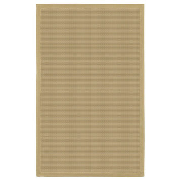 Bay Contemporary Area Rug, Beige, 5'x8' Rectangle