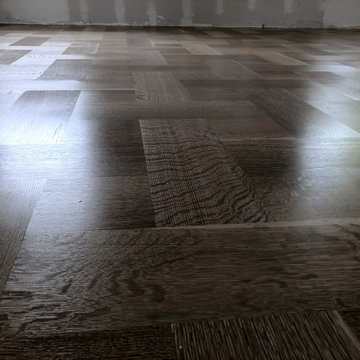 NORTHPORT:  BASKET WEAVE RIFT & QUARTERED WHITE OAK FINISHED WITH WOCA OILS