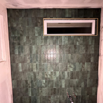 Bathroom accent wall | Long Beach