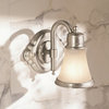 Moen YB9862 14"W 2 Light Bathroom Fixture - Brushed Nickel