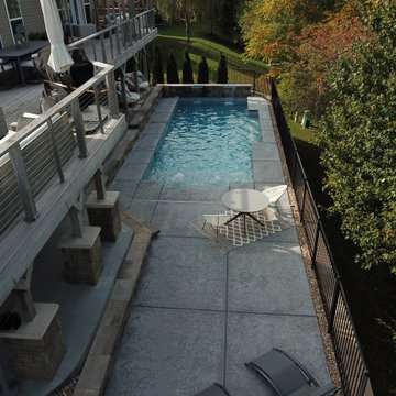 Reef Custom Rectangle Vinyl Liner, Lake St. Louis, MO