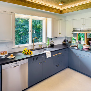 Retro Kitchen Renovation in Charlestown, RI