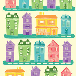 Houses. Art Print - Artwork