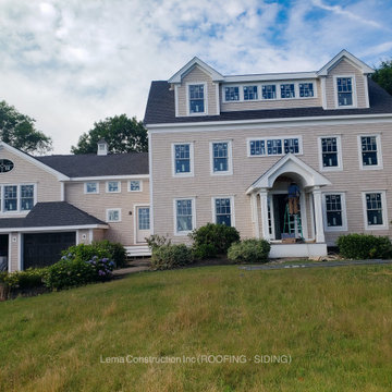Full‑Home Siding Upgrade, PVC Trim Installation & GAF Charcoal Roof Replacement