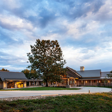 Missouri Hybrid Log & Timber Home - Stone County Residence