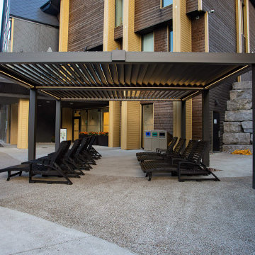 Pergola at Vettä Nordic Swim Spa