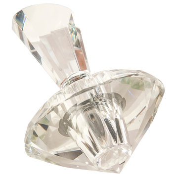 Crystal Leaning Perfume Bottle