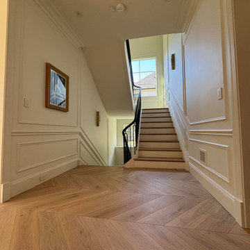 Project #134 | Straight Staircase with Elliptical Stringer