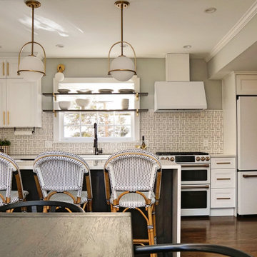 Interlocking Handmade Backsplash Tile with High Impact