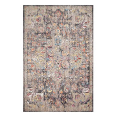 Loloi Contemporary 2'-4" X 4' Area Rugs In Charcoal Finish MEDUMED-06CCFD2440