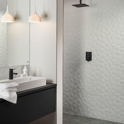 Mandara White Honeycomb Textured Matte Tile - Products