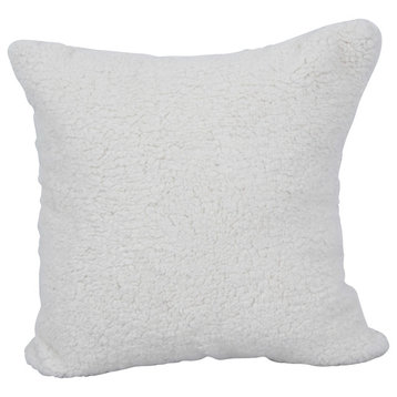 17" Jacquard Throw Pillow With Insert, Grattan Rice
