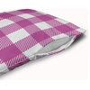Buffalo Plaid Accent Pillow With Removable Insert, Orchid, 20"x20"