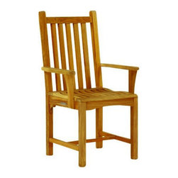 Kingsley-Bate Classic Dining Armchair - Outdoor Dining Chairs