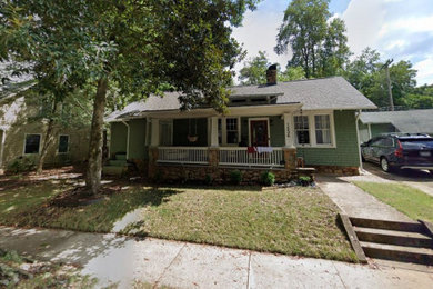 Arts and crafts exterior home photo in Charlotte