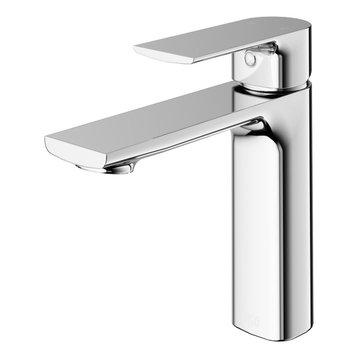 VIGO Davidson Single Hole Bathroom Faucet, Chrome