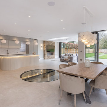 Stunning Contemporary Shaker-Style Kitchen in St Albans