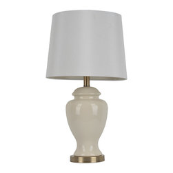 Decor Therapy - Decor Therapy 24" Ceramic Table Lamp - Table Lamps