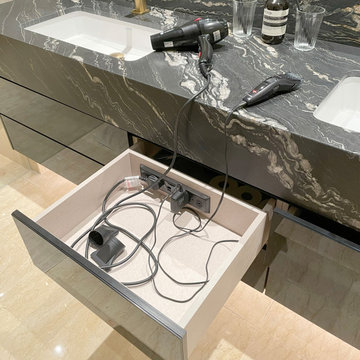 Bathroom Vanity In-Drawer Outlets