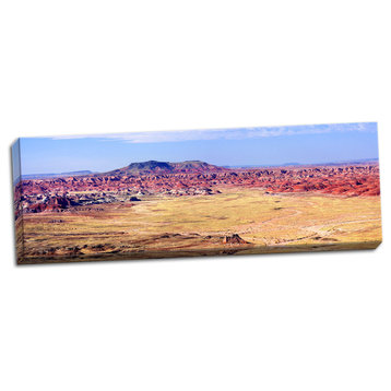 Fine Art Photograph, Painted Desert Vista, Hand-Stretched Canvas