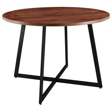 Courtdale 42" Round Table, Gliese Brown