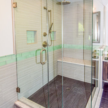 Contemporary Bathroom Remodel in Winfield, IL