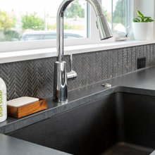 Black Backsplash