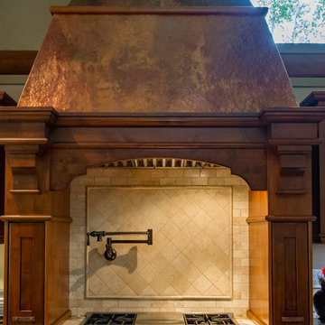 extensive renovation of a log house in Rural Smithers