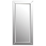 Elk Home - Elk Home 1114-157 Claire - 78" Glass Framed Floor Leaning Mirror - Whether it's softly melting into its surroundingsClaire 78" Glass Fra Mirror