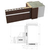 Wood Door 24 x 80 & Hardware | Planum 0020 Grey Oak | Pre-hung Panel