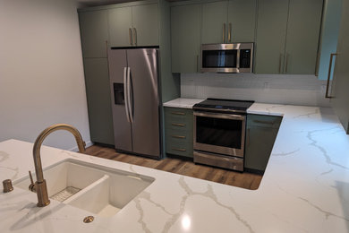 Example of a danish kitchen design in San Diego