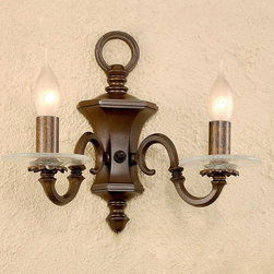 Etrusca 427 Two Arm Wall Fixture - Wall Sconces