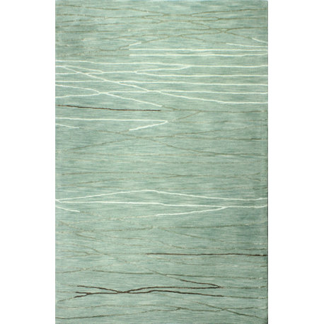 Bashian Sydney Area Rug, Aqua, 3'9"x5'9"