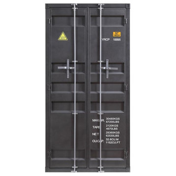 ACME Cargo Wardrobe (Double Door) in Gunmetal