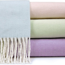 Herringbone Baby Blanket (Crib) S/743 - Products