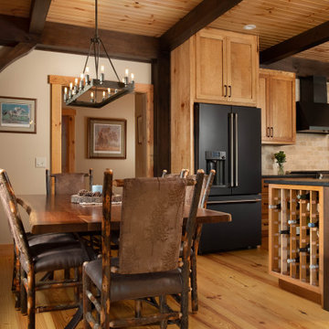 Informal Dining area is conveniently situated beside the kitchen